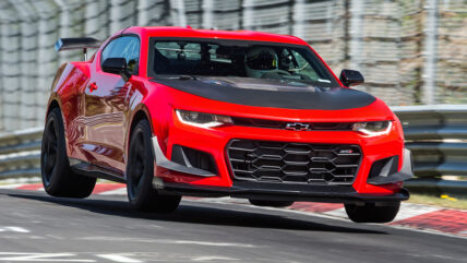 Chevrolet Camaro on the Nürburgring