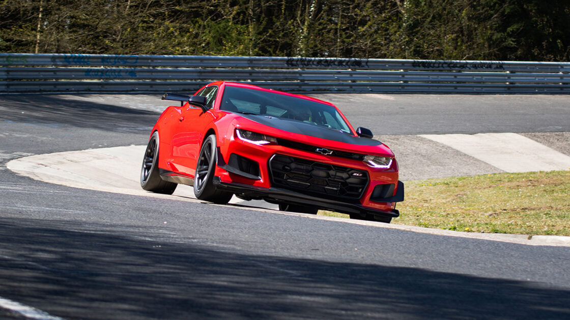 Chevrolet Camaro on the Nürburgring