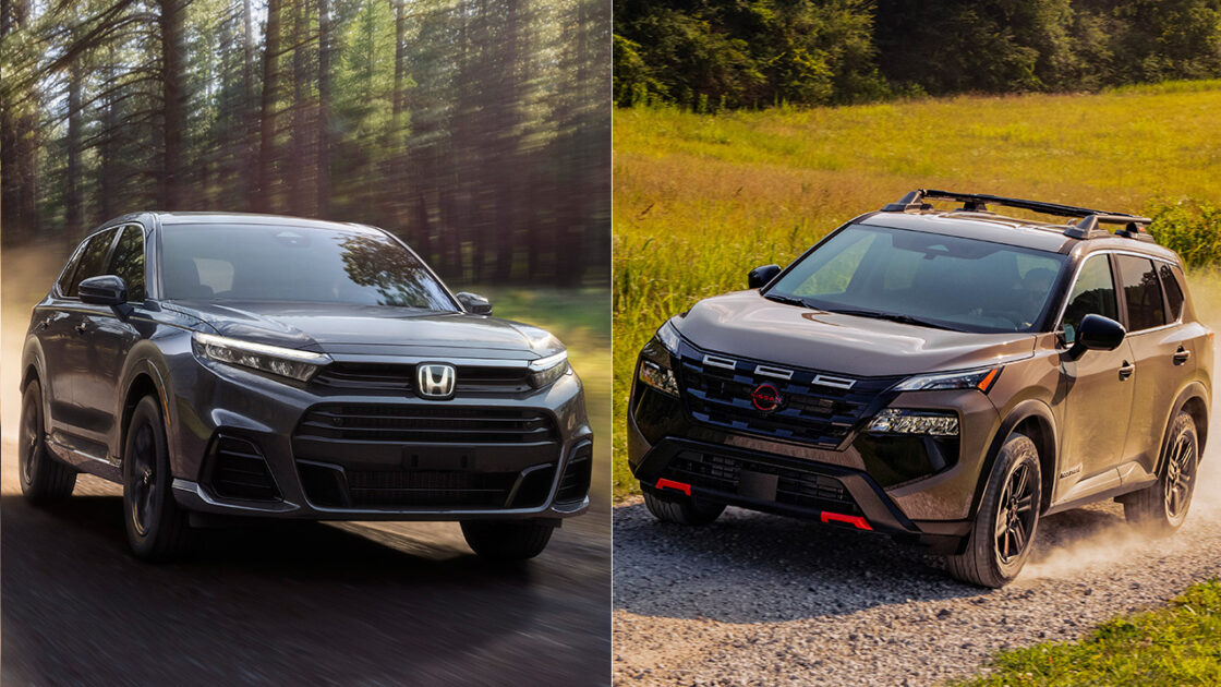 Honda CR-V and Nissan Rogue