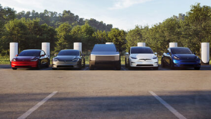 Tesla's lineup