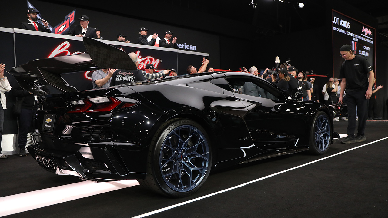 Corvette ZR1 auction