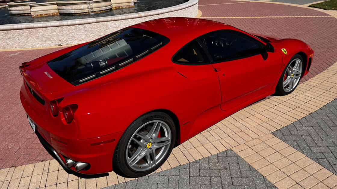 Donald Trump's Ferrari F430