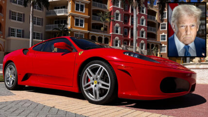 Donald Trump's Ferrari F430