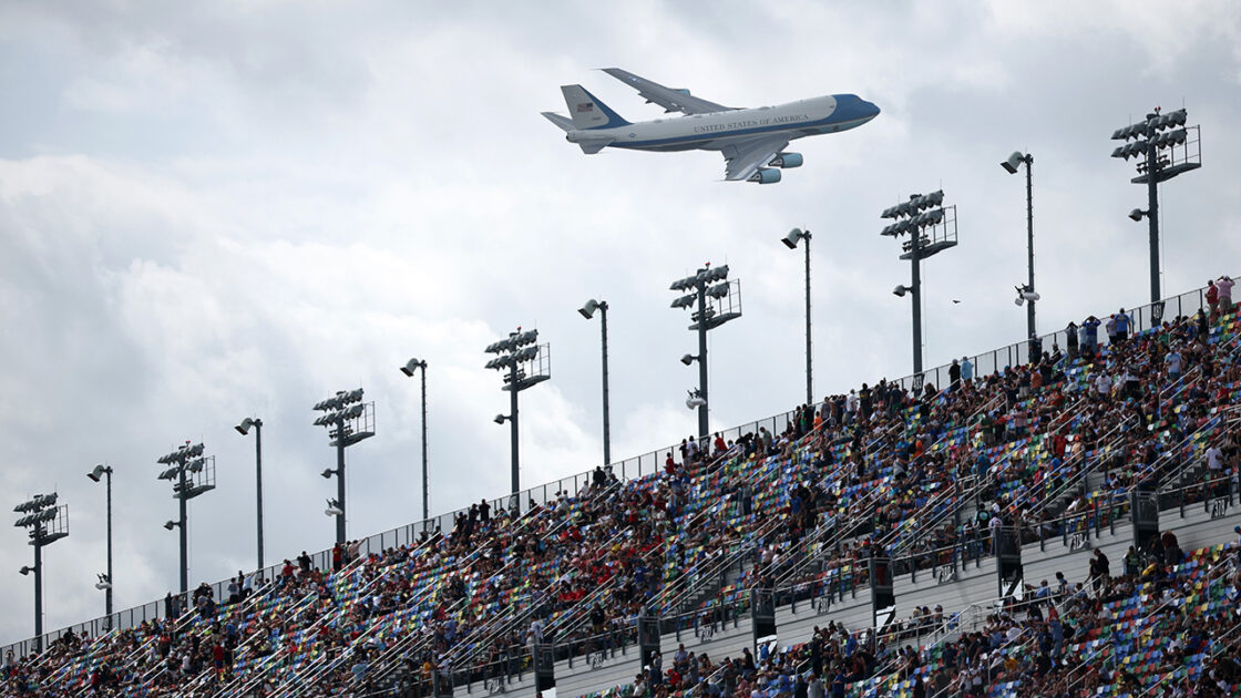 Air Force One Over Daytona