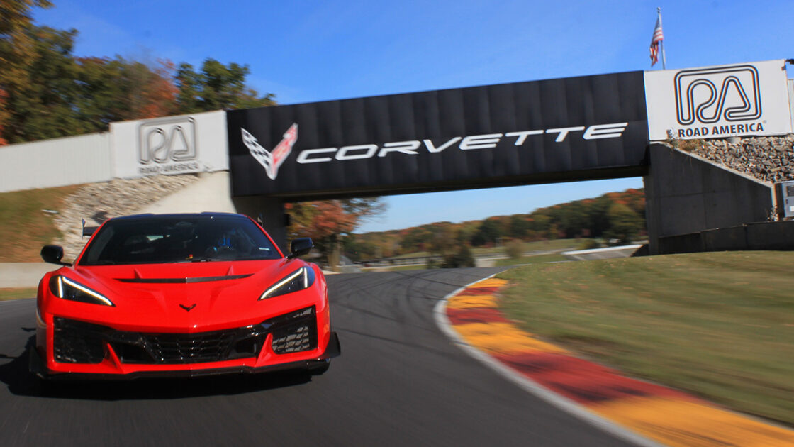 Corvette ZR1 at Road America