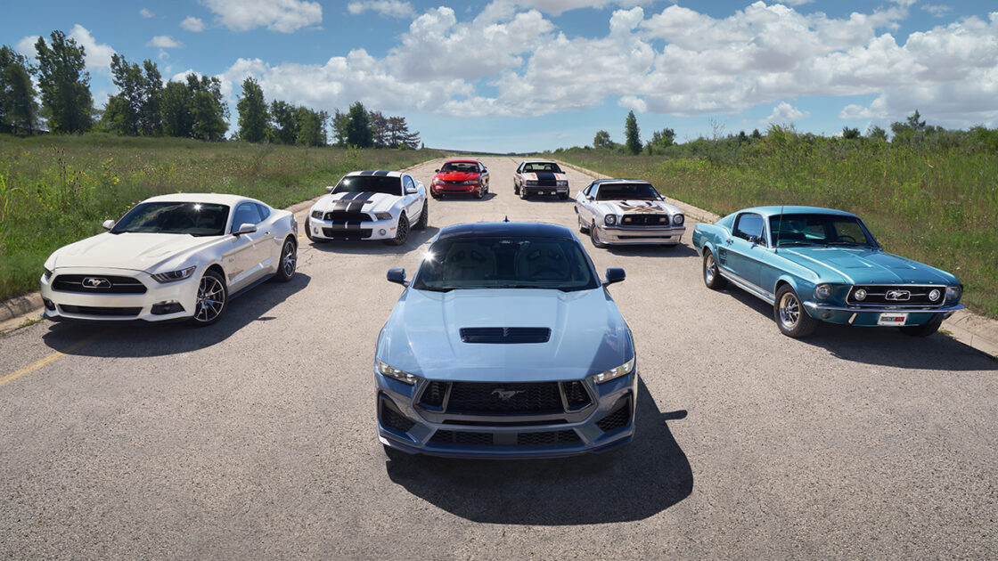 Ford Mustang Generations