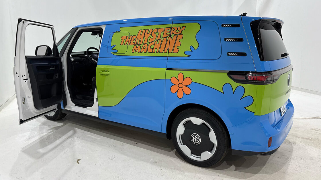 VW ID. Buzz Mystery Machine