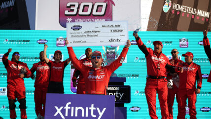 Justin Allgaier at Homestead-Miami