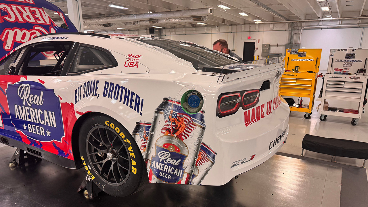 Hayk Motorsports Real American Beer Car