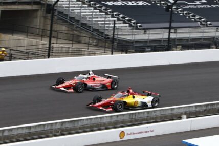 Will Power and Josef Newgarden's Team Penske Cars