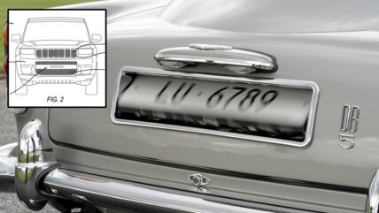 James Bond's Aston Martin DB5 With License Plate Flipper