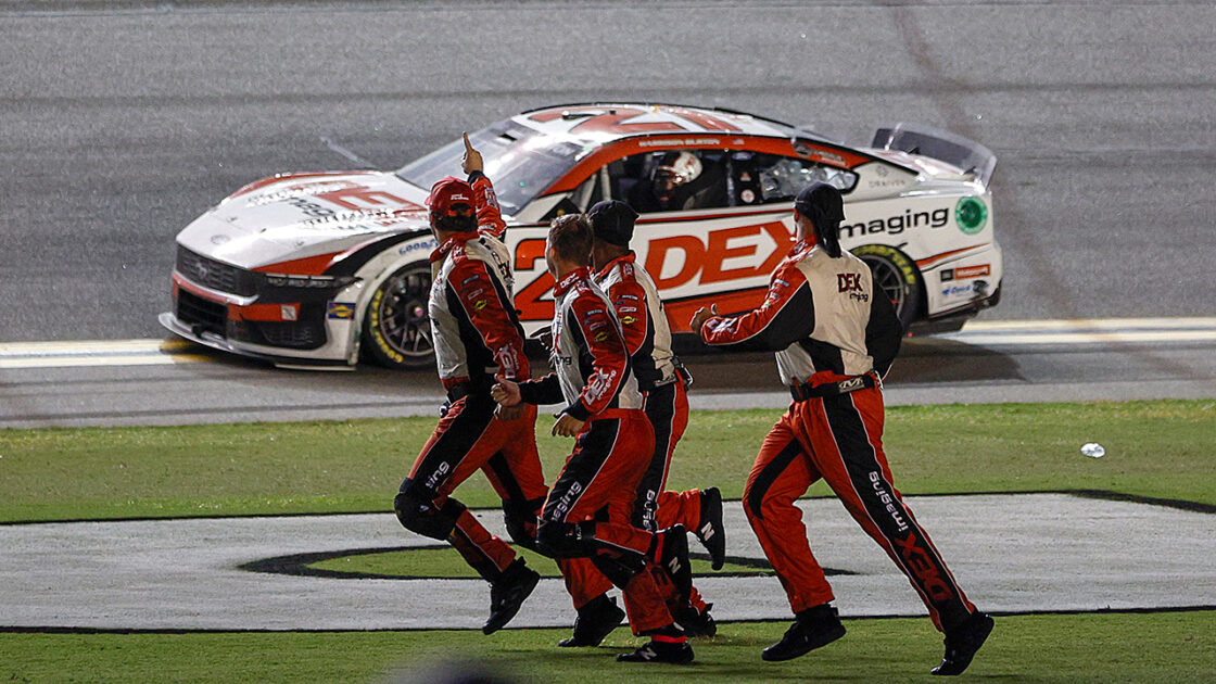 Harrison Burton at Daytona