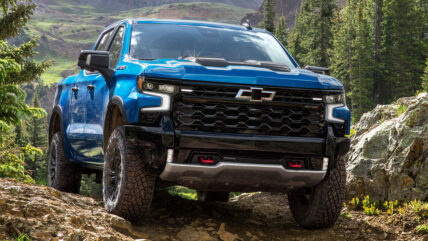 The V8-Powered Chevrolet Silverado ZR2