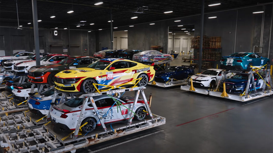 Mustang Challenge Cars