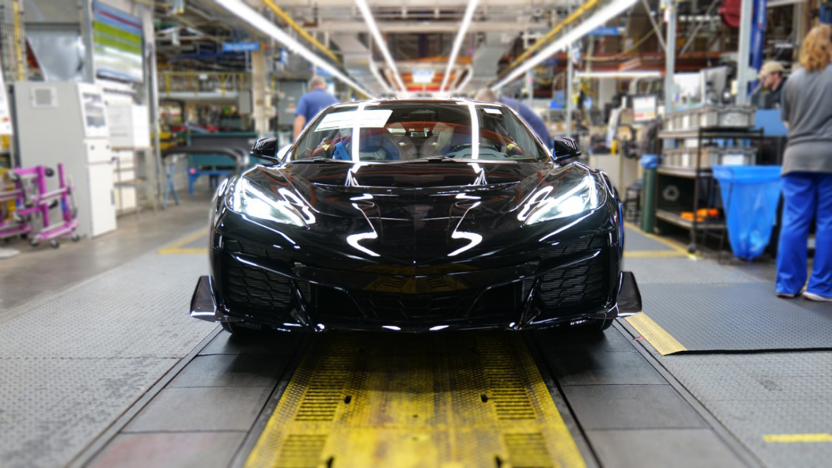 The First 2025 Chevrolet Corvette ZR1