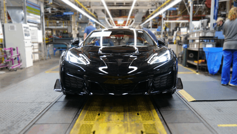 The First 2025 Chevrolet Corvette ZR1