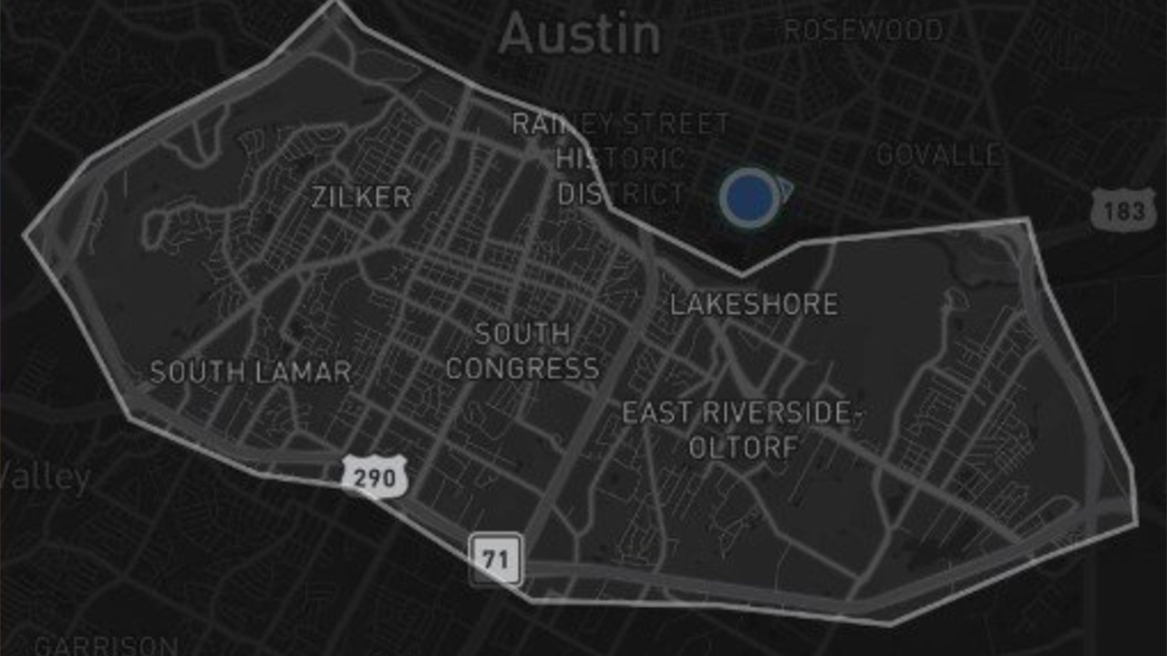 Tesla Robotaxi Map