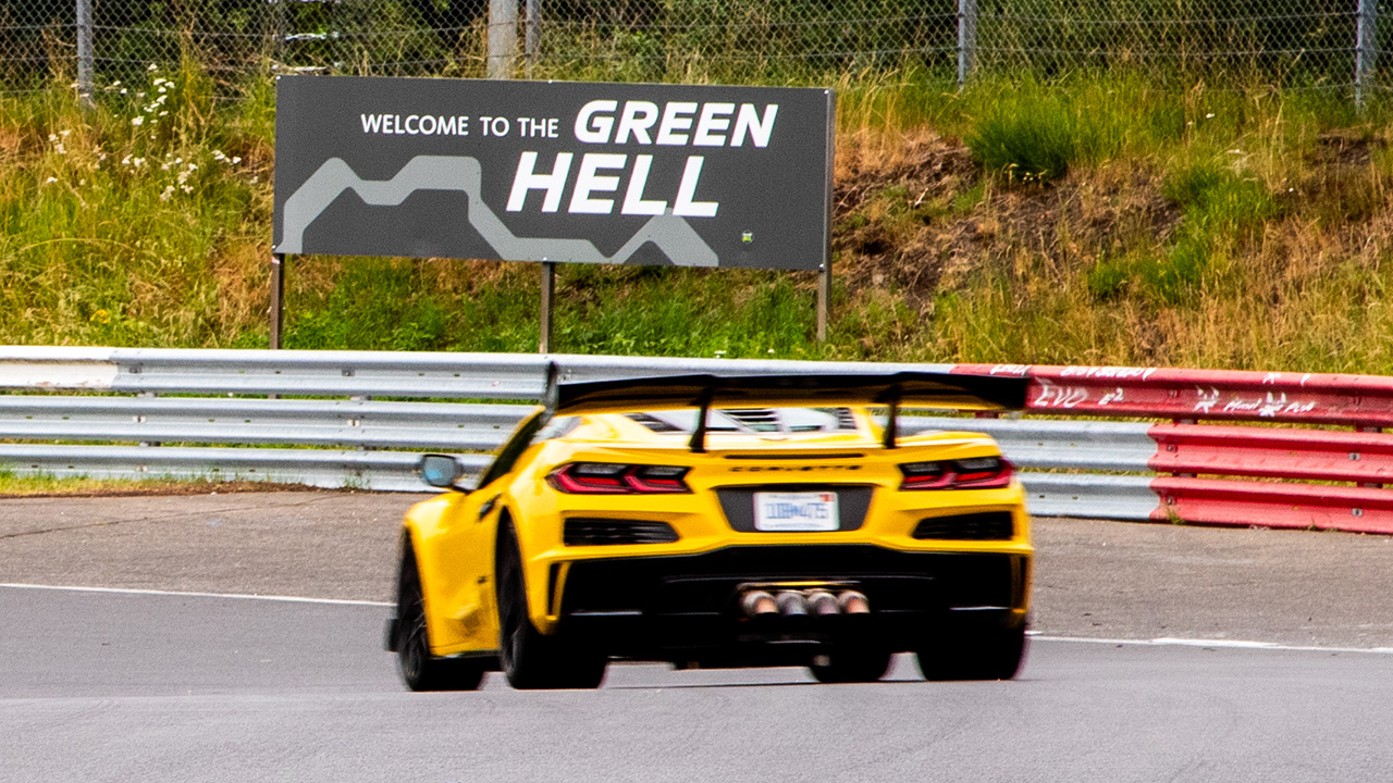 The Corvette ZR1X at the Nürburgring