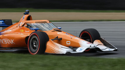 Scott Dixon at Mid-Ohio
