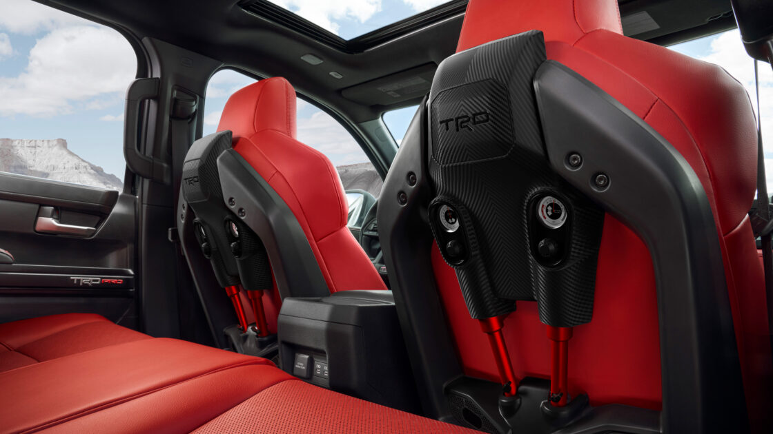 The Toyota Tacoma's ISO Dynamic Seats
