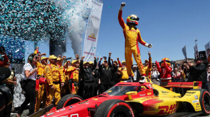Alex Palou at Laguna Seca