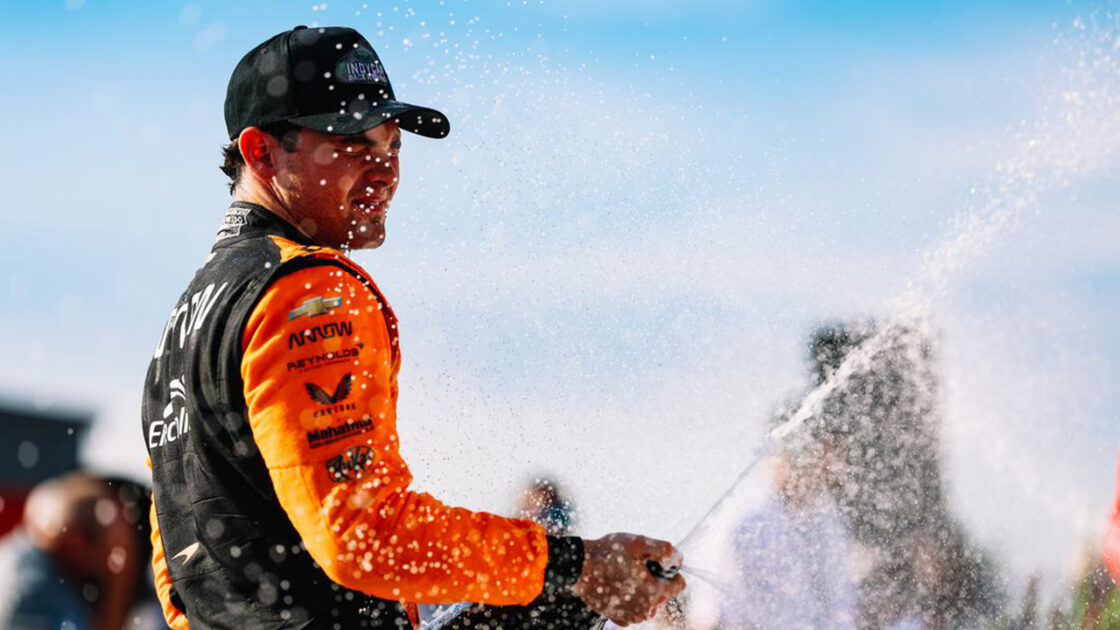 Pato O'Ward at Iowa
