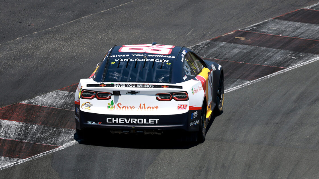 Shane van Gisbergen at Sonoma
