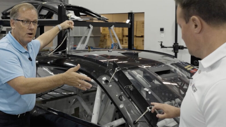 NASCAR A-Post Flap and Roof Flap