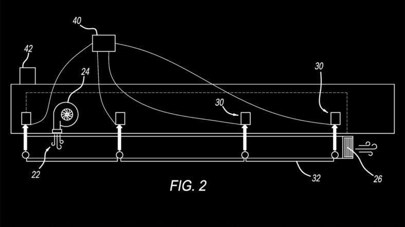 Stellantis Side Skirt Patent Sketch