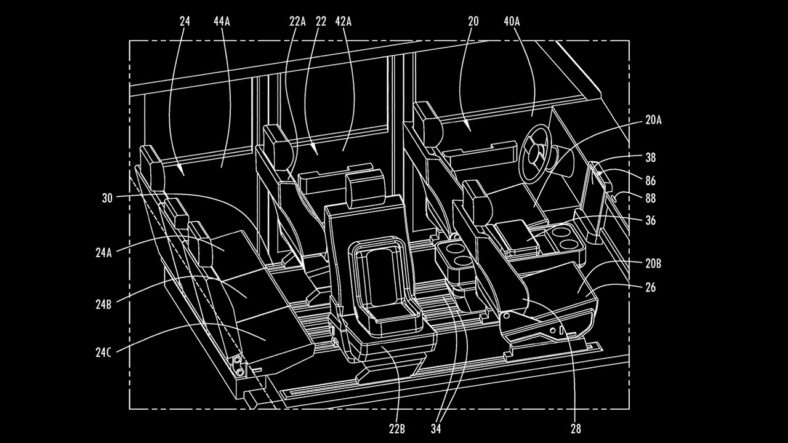 Ford 3-Row Pickup Patent