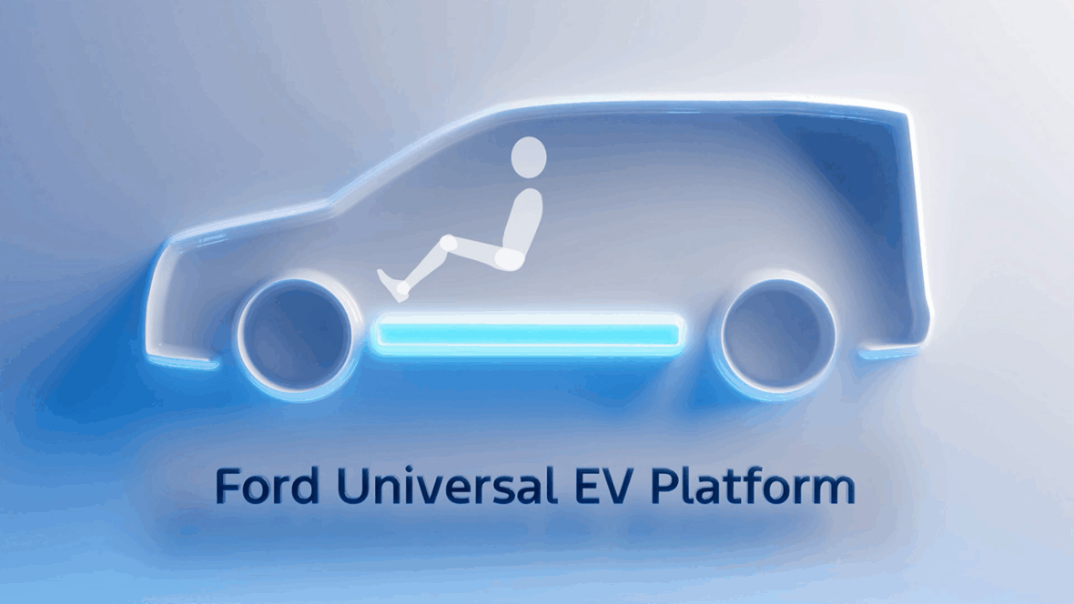 Ford Universal EV Platform Van Teaser