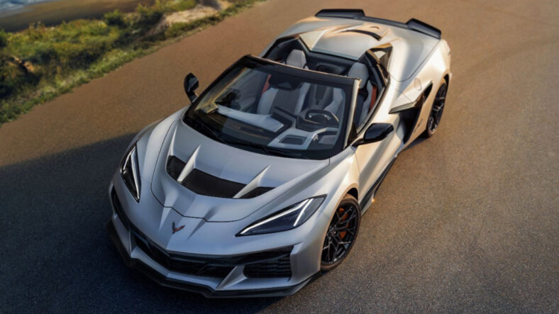 Chevrolet Corvette ZR1X Quail Silver Limited Edition