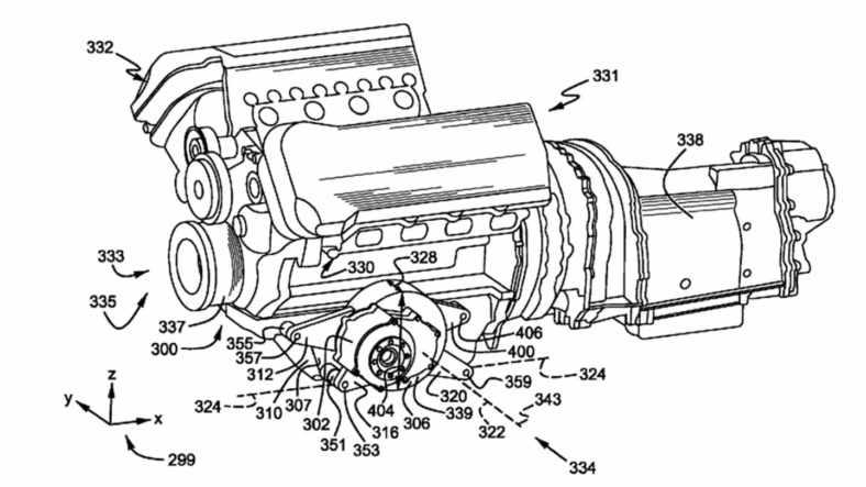 Ford V8 Hybrid Patent