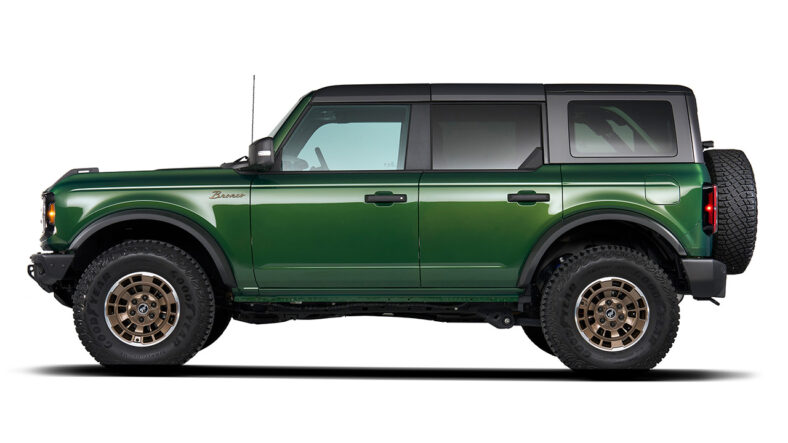 Ford Bronco With Sinister Bronze Package