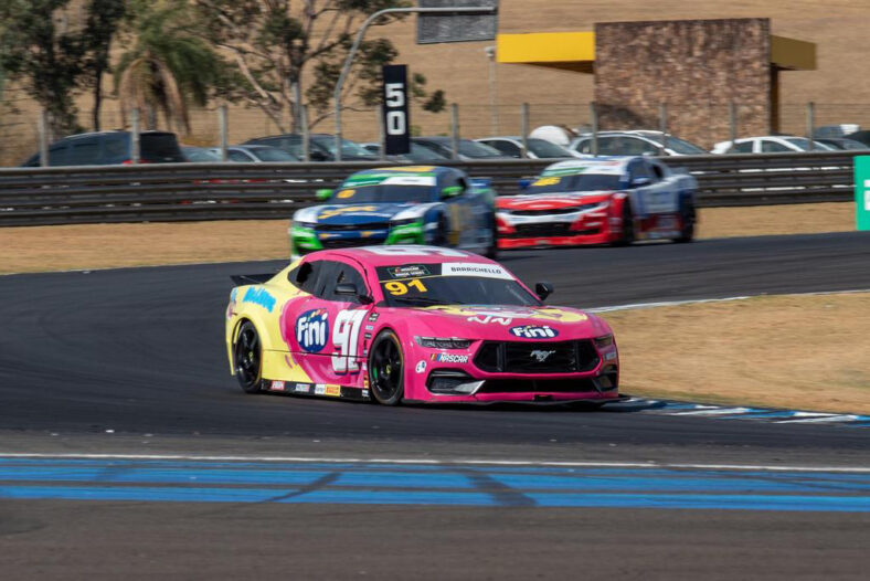 Rubens Barrichello in the NASCAR Brasil Series