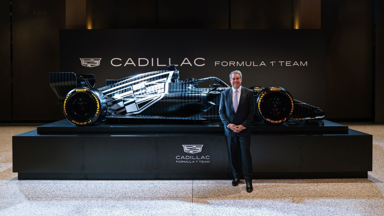 Cadillac F1 Test Livery