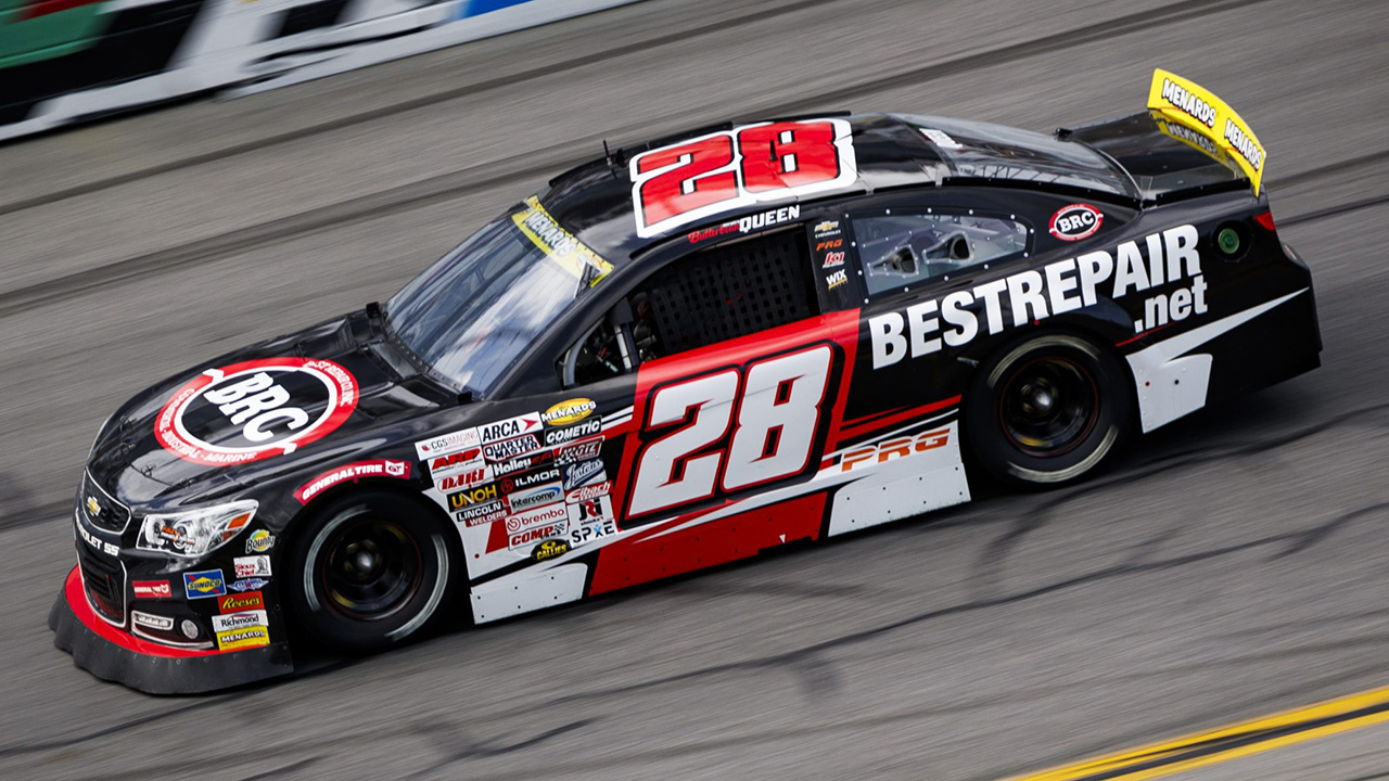 Brenden Queen in the Chevrolet SS