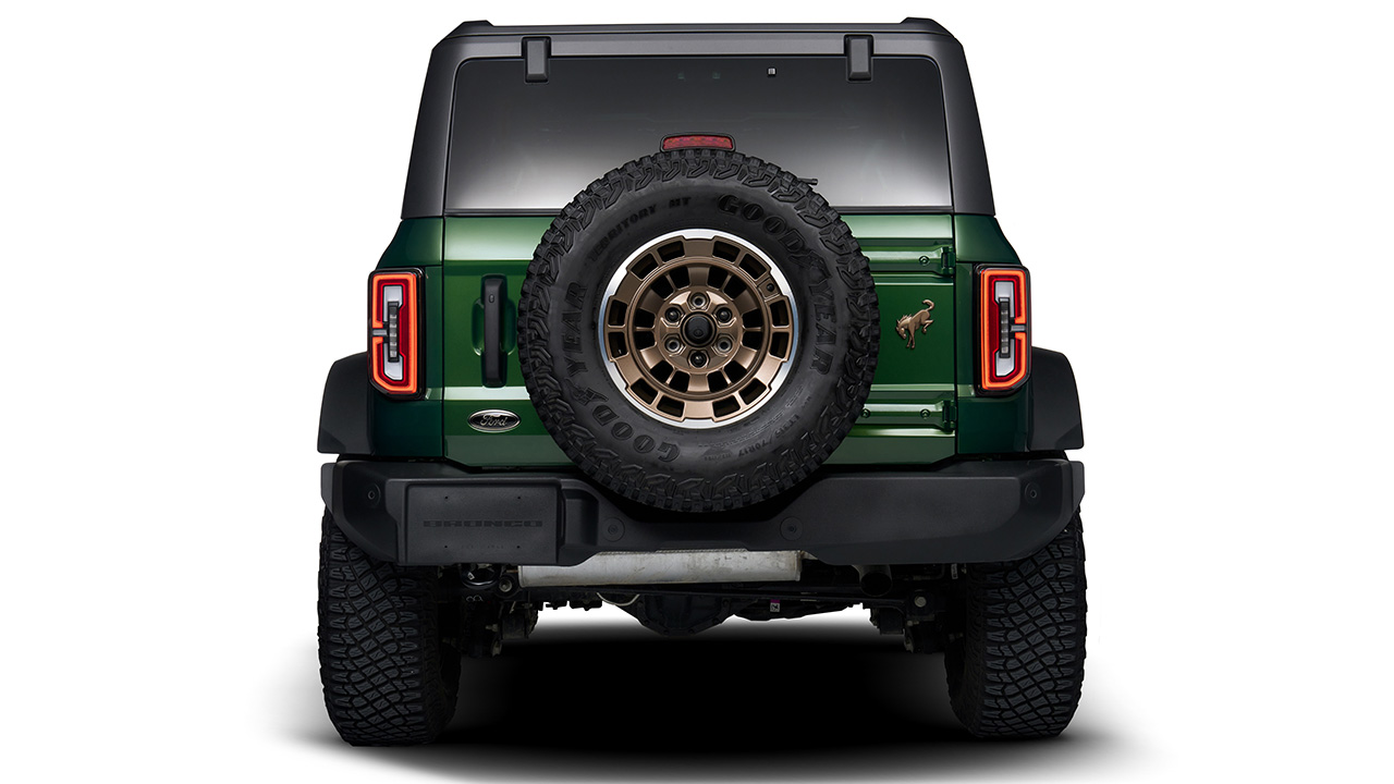 Ford Bronco With Sinister Bronze Package