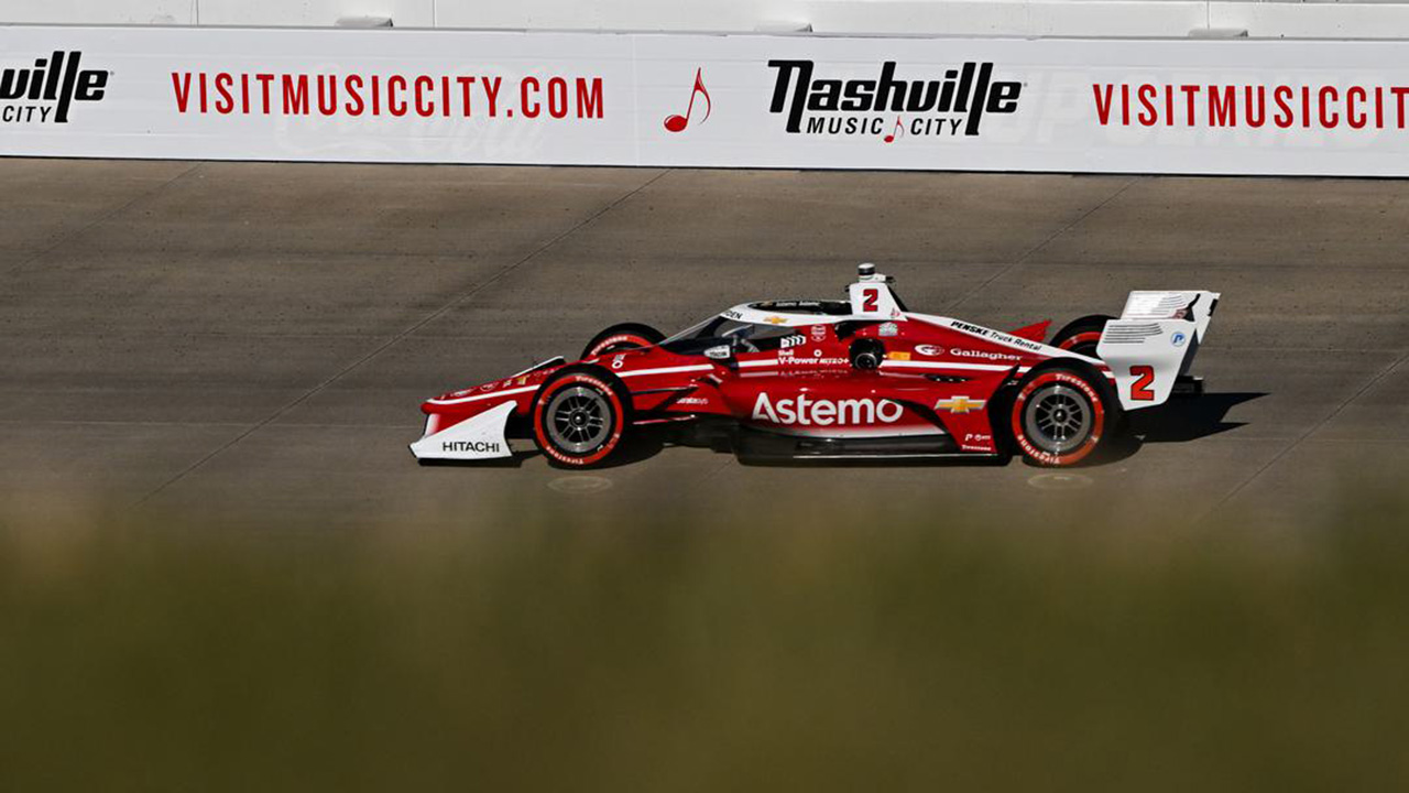 Josef Newgarden at Nashville