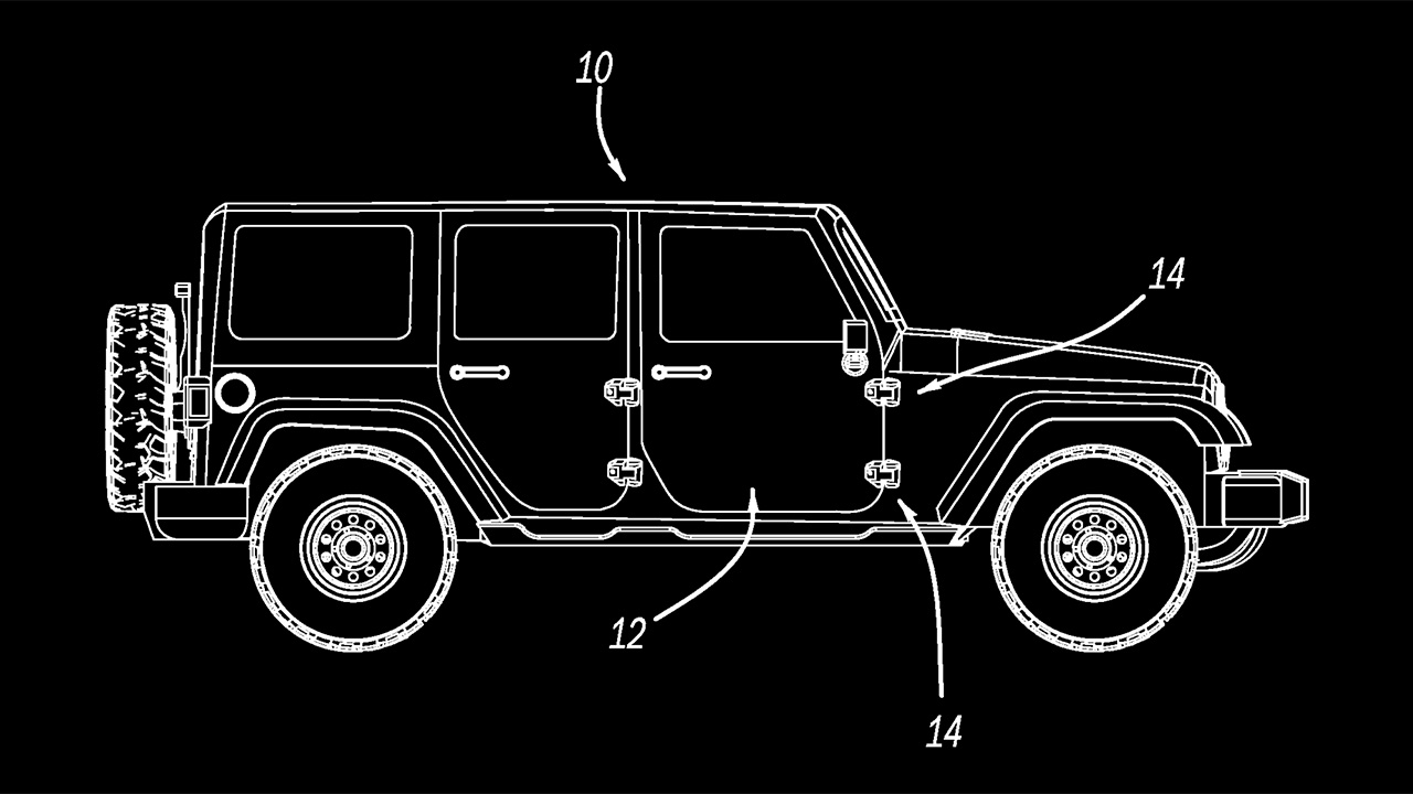 Jeep Door Hinge Patent
