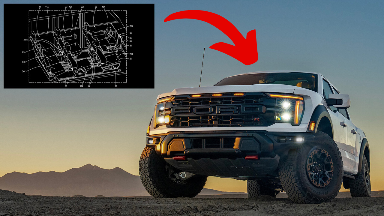 Ford 3-Row Pickup Patent