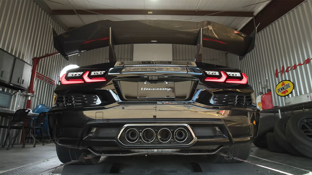 Corvette ZR1 on the Dynamometer