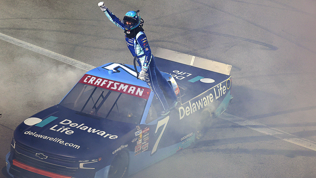 Carson Hocevar at Kansas