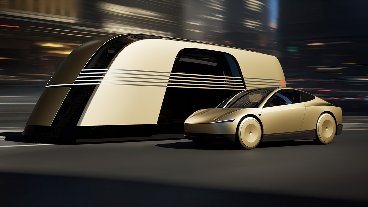 Tesla Robovan and Robotaxi