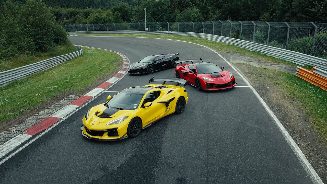 Corvettes on the Nürburgring