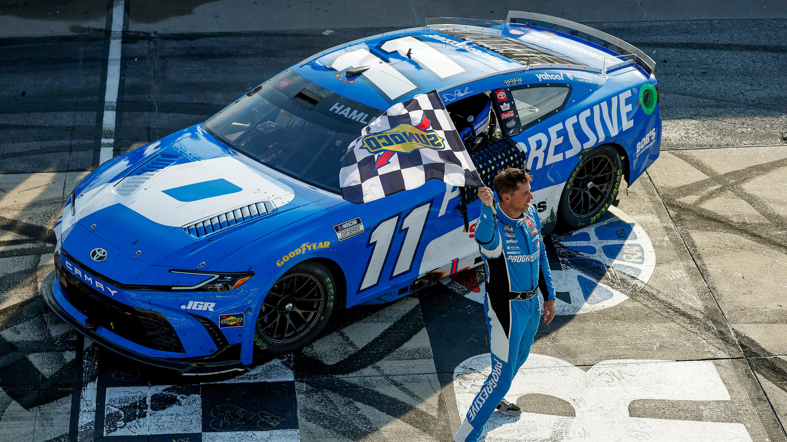 Denny Hamlin at Dover