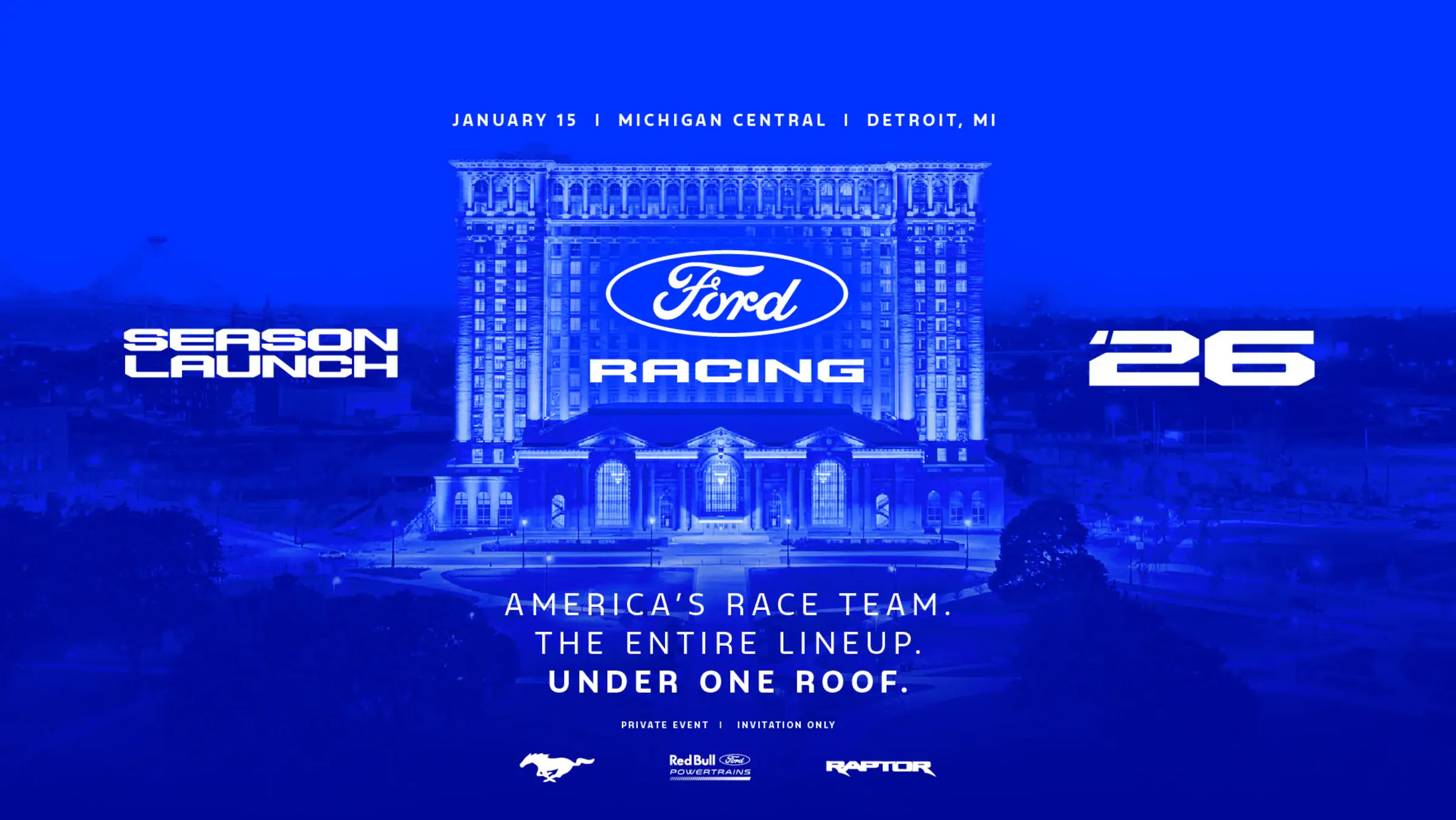 Ford Racing Launch Event Teaser