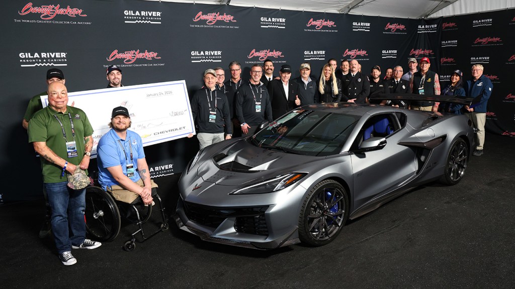 Chevrolet Corvette ZR1X Stars and Stripes auction