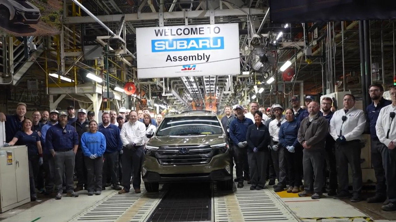 Subaru Forester Hybrid Production in Indiana