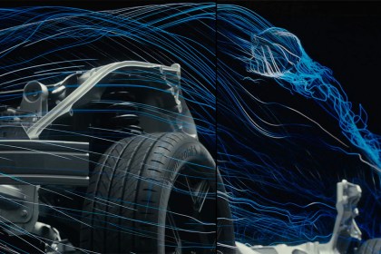 Ford Universal Electric Vehicle streamline depiction